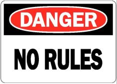 Danger no rules in genetics